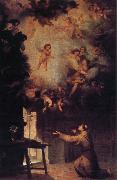 Bartolome Esteban Murillo Vision of St.Anthony of Padua Germany oil painting artist